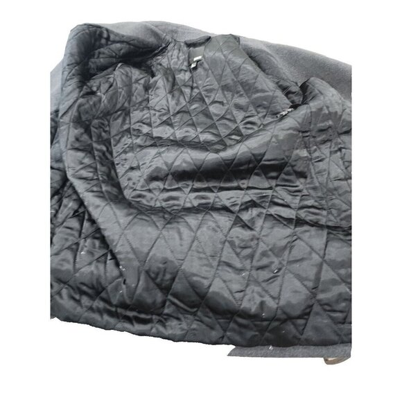 Aritzia Wilfred Free Coat Charcoal Gray Wool Cashmere Moto Fei Women's Small - Picture 9 of 11